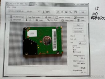2.5" HDD PATA IDE 40GB - testovane - 3