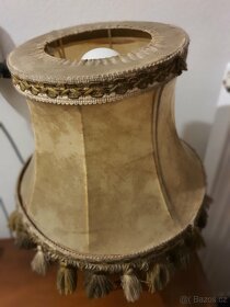 Lampa starožitná - kůže - 3