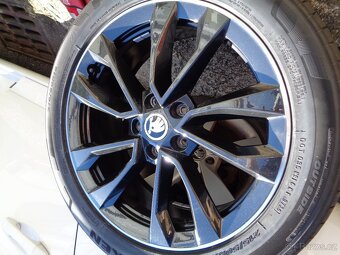 škoda karoq r18 nová alu kola 5x112 černá - 3