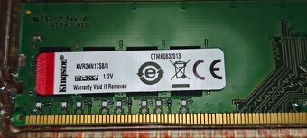 Pamět PC DDR4 Kingston/ SAMSUNG - 3