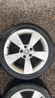 Originální ALU kola 17" z Octavia 3 - 3