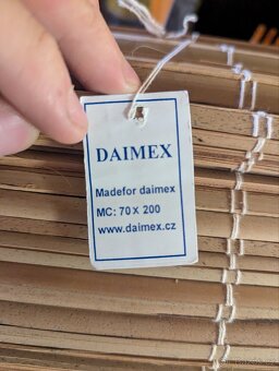 Rohož, rákos, stínění - 15 rolí za 1500,- - 3