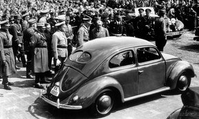 plechová cedule - Volkswagen KdF (Radostí k síle) 1938 - 3
