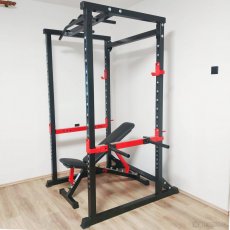 MASIV posilovací klec +lavice, hrazda, bradla - 3