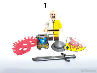 Minifigurky Gotická pěchota (1), typ Lego - 3