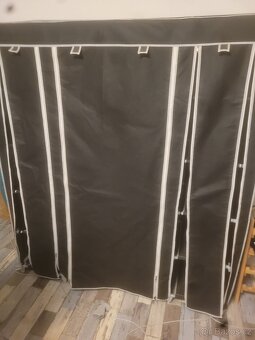 Textilní šatní skříň - 3