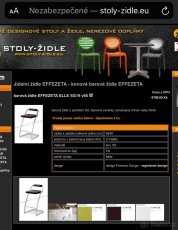 Barové židle design effezeta NOVÉ - 3