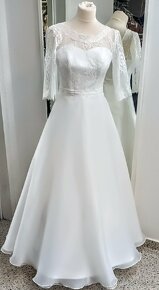 NOVÉ svatební šaty ORGANZA - 3