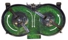 Travní traktor ISEKI SXG 323, koš 600l s výklopem do výšky - 3