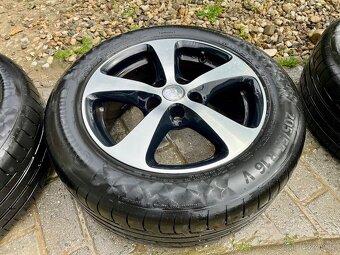Alu kola Borbet + pneu 205/55 R16 letní - 3