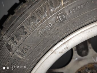 Sada kol R14 4×98 – Fiat, Lancia, Alfa + letní pneu Barum - 3