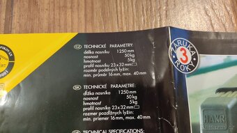 Příčníky HAKR 1250mm / 50kg uzamykatelné - 3