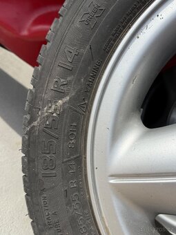 Prodám alu r14 a pneu - 3