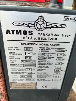 prodám kotel ATMOS D20 P - peletový - 3