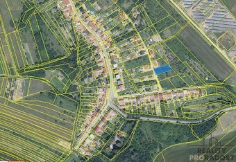 Bošovice, prodej pozemku 1000 m2 - 3