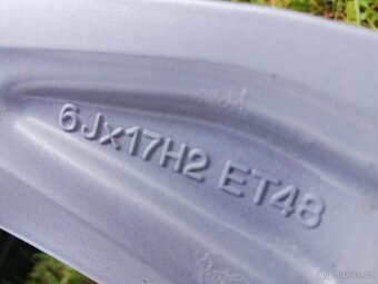 alu Škoda Octavia 3,letní 205/50/17 Barum 7-8mm - 3