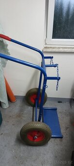 Rollcart vozík na tlakové lahve autogen - 3