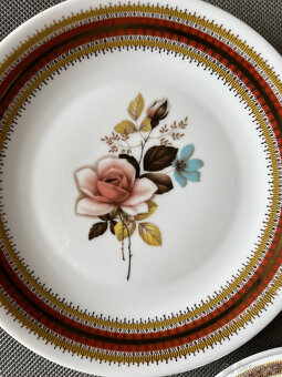 Porcelánová snídaňová retro sada, Winterling Bavaria - 3