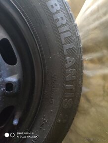 Prodej 4ks letní pneu Barum plechy 5Jx14 et35 165/70 r14 - 3