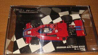F1 Brabham BT45B #8 Hans-Joachim Stuck 1977 MINICHAMPS 1:43 - 3
