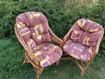 Prodám proutěná křesla - 3