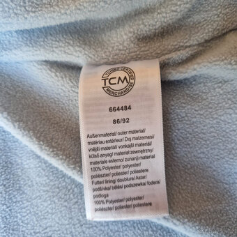 Set jarní/podzimní termo bunda tchibo+mikina tchibo vel. 86 - 3