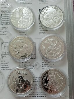 Mince stříbrné 1oz 2oz - 3