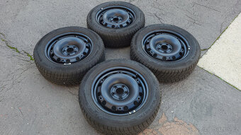 Zánovní zimní kola 15" 5x100 Škoda Rapid, Fabia 3 - 3