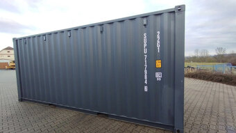 Lodní  20 ft kontejner po jedné cestě barva antracit - 3