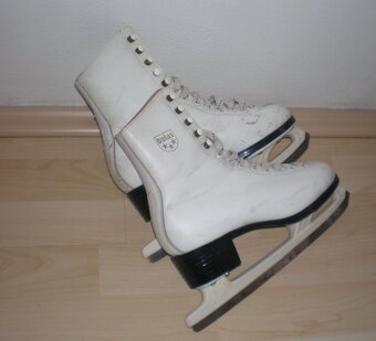 dívčí brusle na led, vel. 36 - 37 - 3