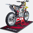 Montážní koberec pod motorku 24 MX. 2x1 metr. Nový - 3