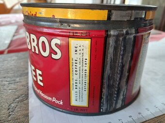 Stará plechovka od kávy - USA - 3