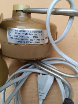 Retro stolní ventilator - 3
