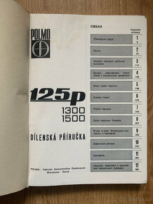 Polski Fiat 125p dílenské příručky + katalog ND + návod - 3