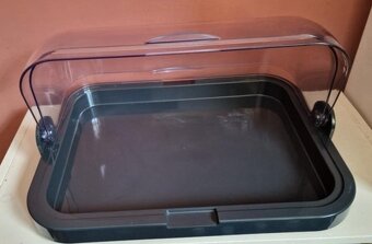 Chladicí vitrína/zásobník s odklápěcím víkem Roll-top singl - 3
