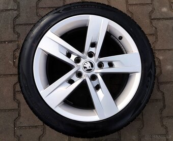 Alu kola originál Seat Leon, Škoda Octavia III 5x112 R17 - 3