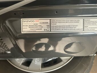Mikrovlnka Mikrovlnná trouba Daewoo KOR 6S3BK černá - 3