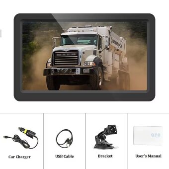 GPS navigace 7" pro auto a kamion s mapami Evropy - 3