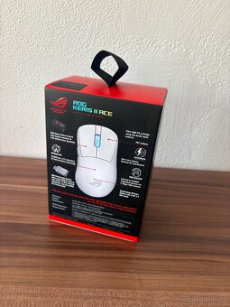 Herní myš Asus ROG Keris II Bílá - 3