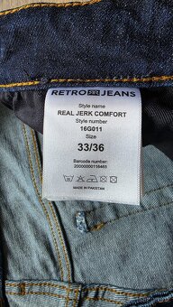 Pánské rifle Retro Jeans vel. 33/36 - 3