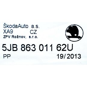 Koberečky do auta Rapid Sada 4 ks koberce nové 5JB86301162U - 3
