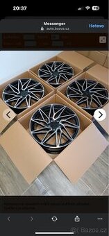 úplně nové sada 5x112 18" keskin - 3