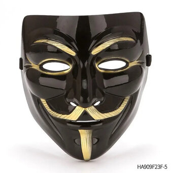 ANONYMOUS plastová maska - 3