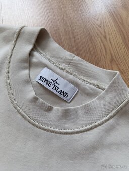 Béžová Mikina Stone Island Sweatshirt - 3