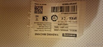 Pračka Samsung WW60A3120BE/LE - 3