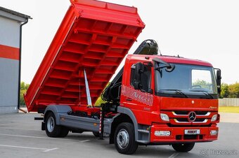 MERCEDES ATEGO 1222 TŘÍSTRANNÝ SKLÁPĚČ HYDRAULICKÁ RUKA EU5 - 3