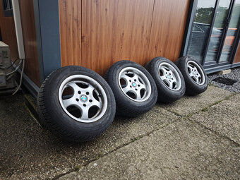 Alu kola 5x120 7Jx15H2,ET15 Rial + zimní pneu 205 65 15 - 3
