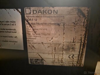 Prodám kotel Dakon DOR F 12 - 3