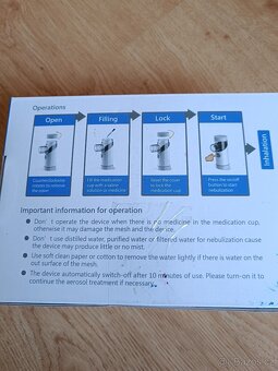 PŘENOSNÝ INHALÁTOR nový - 3