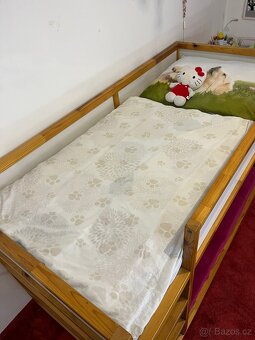 Dětská oboustranná postel Ikea + matrace - 3